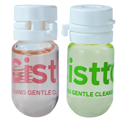 [80 mL for Dry Skin] Cardi B With Cistto Natural Cleansing Oil - Waterproof Makeup Remover Oil, Nourishing and Gentle for Sensitive Skin and All Skin Types, Travel-Friendly